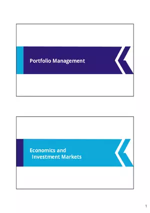 Portfolio Management Masterclass